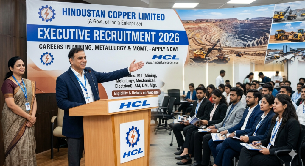 Hindustan Copper HCL Executive Recruitment 2026