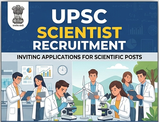 UPSC Scientist B Recruitment 2026