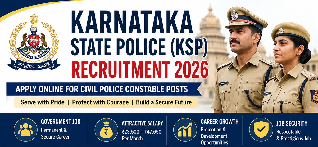 KSP Recruitment 2026
