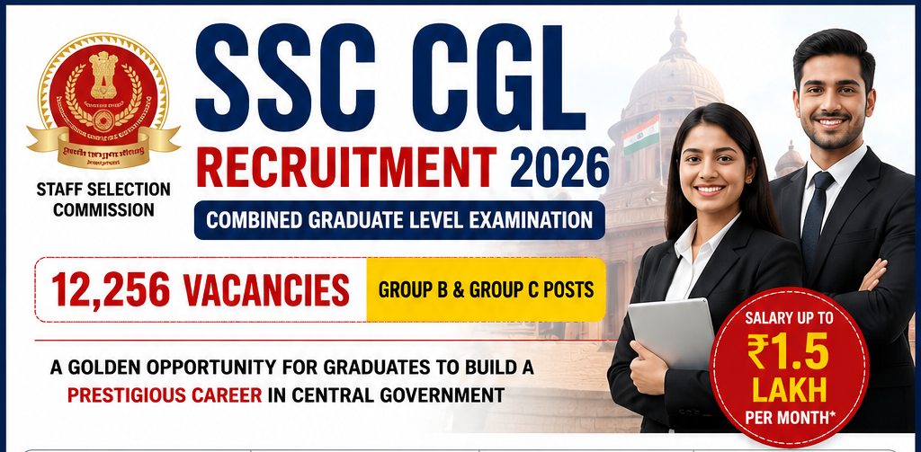 SSC CGL Recruitment 2026