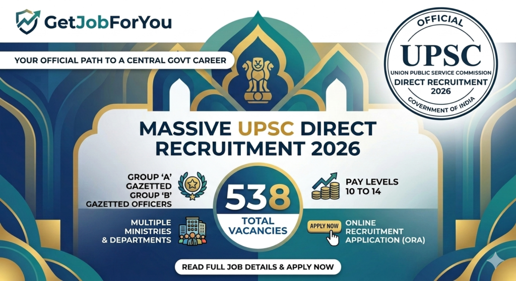 UPSC Recruitment 2026