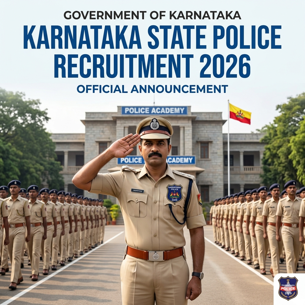 Karnataka State Police (KSP) Recruitment 2026