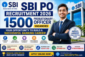 SBI Probationary Officer (PO) Recruitment 2026